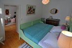 Das Schlafzimmer in der mittleren Ferienwohnung Das Schlafzimmer in der mittleren Ferienwohnung